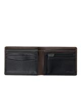 The Rip Curl Mens Ridge All Day Wallet in Brown & Black