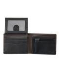 The Rip Curl Mens Ridge All Day Wallet in Brown & Black