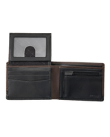 The Rip Curl Mens Ridge All Day Wallet in Brown & Black