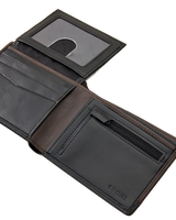 The Rip Curl Mens Ridge All Day Wallet in Brown & Black