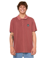 The Rip Curl Mens Wettie Polo Shirt in Apple Butter