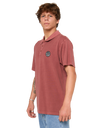 The Rip Curl Mens Wettie Polo Shirt in Apple Butter
