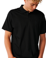 Search Series VaporCool Polo Shirt in Black