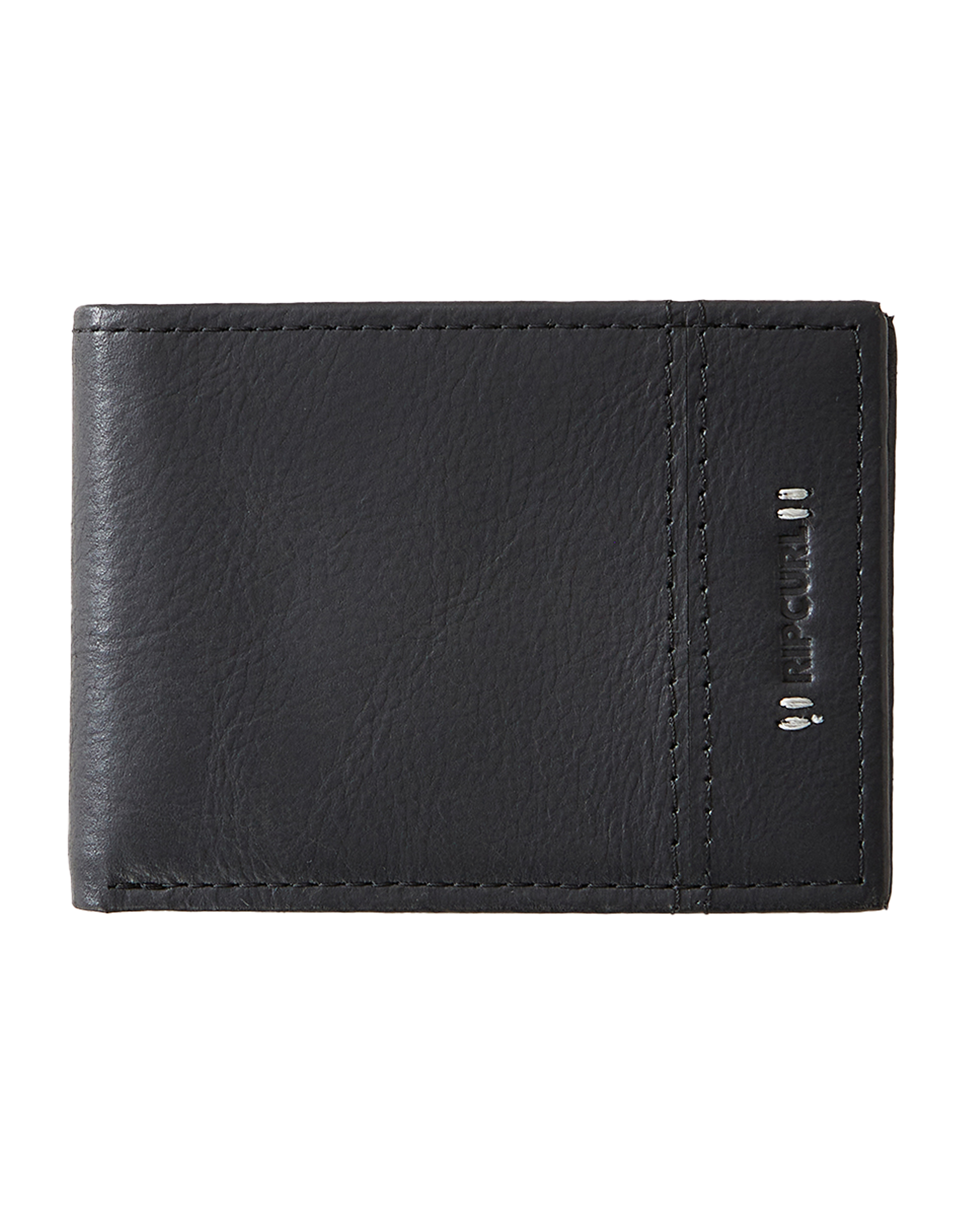 The Rip Curl Mens Stacked RFID Slim Wallet in Black | Anns Cottage ...