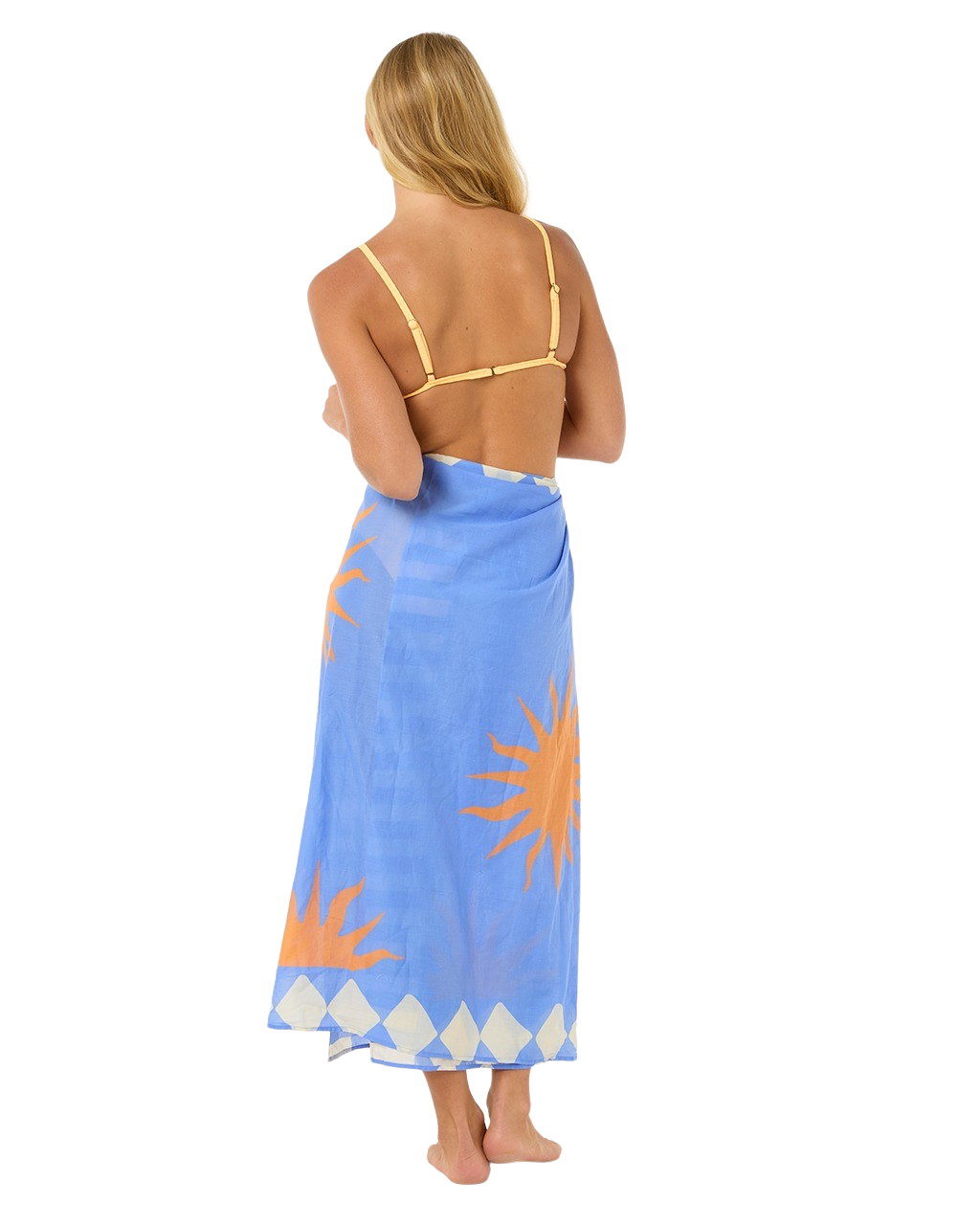 The Rip Curl Womens Summer Sarong in Blue