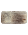 The Barts Womens Fur Headband in Heather Brown