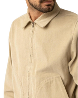 Cord Utility Jacket in Sand