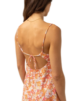 Rosa Floral Bias Cut Mini Dress in Pink