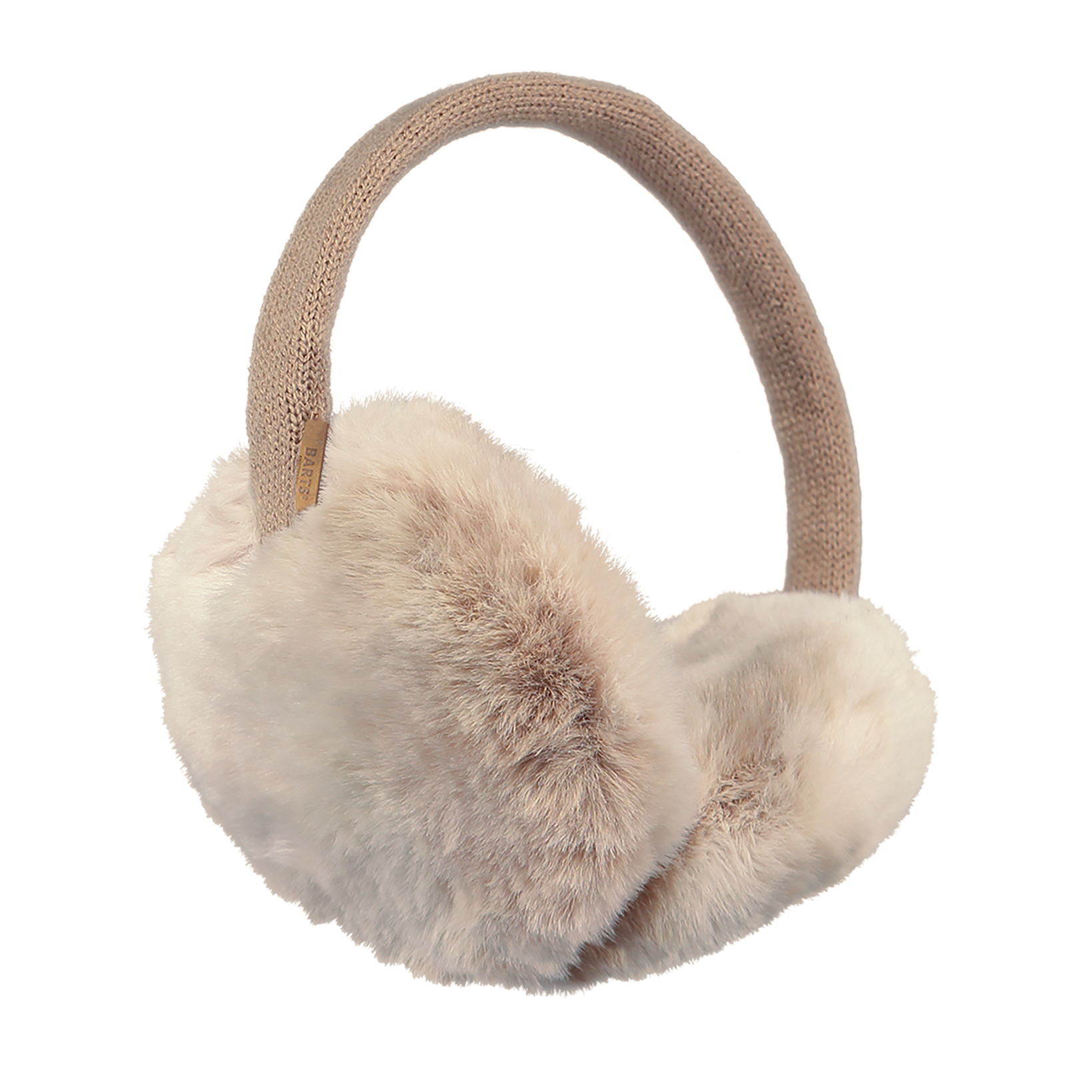 Fur Earmuffs in Sand