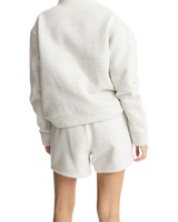 Palma Fleece Shorts in Grey Marle