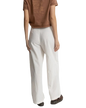 Bayside Wide Leg Trousers in White