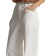 Bayside Wide Leg Trousers in White