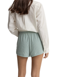 Waffle Shorts in Sea Green
