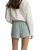 Waffle Shorts in Sea Green