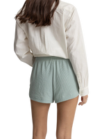 Waffle Shorts in Sea Green