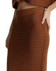 Evermore Knit Midi Skirt in Caramel