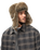 The Barts Mens Rib Bomber Hat in Brown
