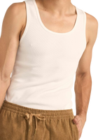 Everyday Singlet Vest in White