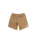 The Rhythm Mens Cord Jam Volley Shorts in Cedar