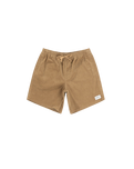 The Rhythm Mens Cord Jam Volley Shorts in Cedar