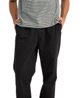 The Rhythm Mens Brushed Jam Trousers in Black