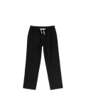 The Rhythm Mens Brushed Jam Trousers in Black