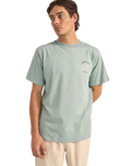 The Rhythm Mens Freedom T-Shirt in Seafoam