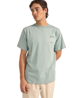 The Rhythm Mens Freedom T-Shirt in Seafoam