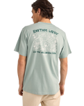 The Rhythm Mens Freedom T-Shirt in Seafoam