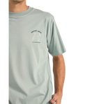 The Rhythm Mens Freedom T-Shirt in Seafoam