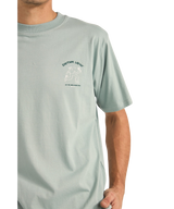 The Rhythm Mens Freedom T-Shirt in Seafoam