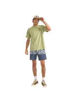 The Rhythm Mens Trees T-Shirt in Pistachio