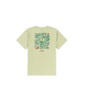 The Rhythm Mens Trees T-Shirt in Pistachio