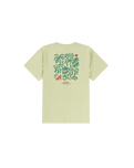 The Rhythm Mens Trees T-Shirt in Pistachio