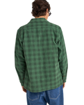 Cord Check Shirt in Green