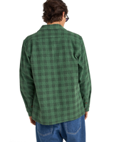 Cord Check Shirt in Green