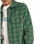 Cord Check Shirt in Green