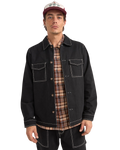 Canvas Shirt in Black