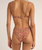 The Rhythm Womens Marie Floral Holiday Bikini Bottoms in Pink