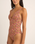 The Rhythm Womens Marie Floral Classic One Piece Swimsuit in Pink