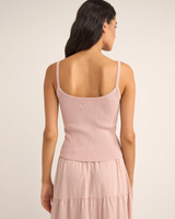 The Rhythm Womens Yumi Knit Top in Pink
