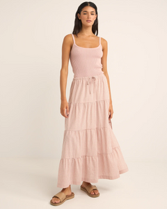 The Rhythm Womens Yumi Knit Top in Pink