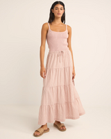 The Rhythm Womens Yumi Knit Top in Pink