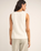 The Rhythm Womens Adele Longline Knit Vest in White
