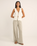 The Rhythm Womens Adele Longline Knit Vest in White