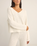 The Rhythm Womens Adele Oversized Knit Jumper in White