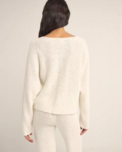 The Rhythm Womens Adele Oversized Knit Jumper in White