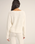 The Rhythm Womens Adele Oversized Knit Jumper in White