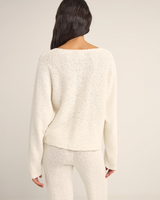The Rhythm Womens Adele Oversized Knit Jumper in White