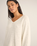 The Rhythm Womens Adele Oversized Knit Jumper in White